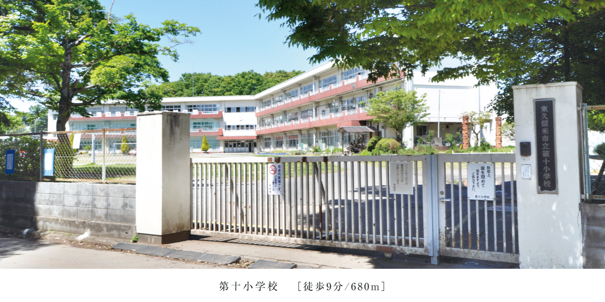 ※現地からの距離は各施設から最も遠い区画を起点とした地図上の概則です。徒歩分数は80m=1分で換算、端数は切り上げています。
