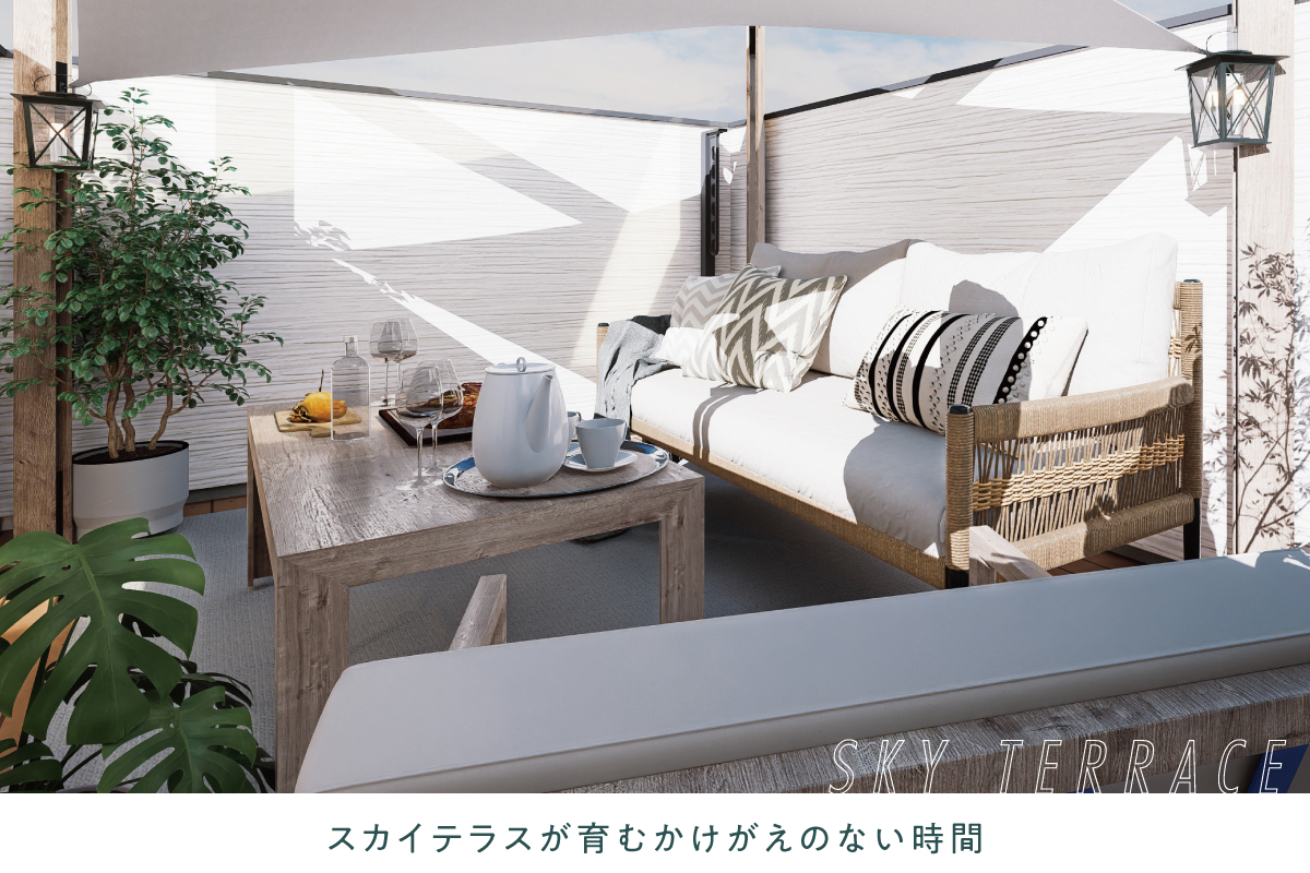 パースは図面を基に描き起こしたもので実際とは多少異なります。