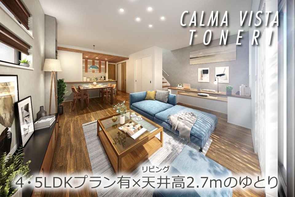 <B>【近隣物件のご案内】<br>カーマヴィスタ舎人【全10邸】</B>