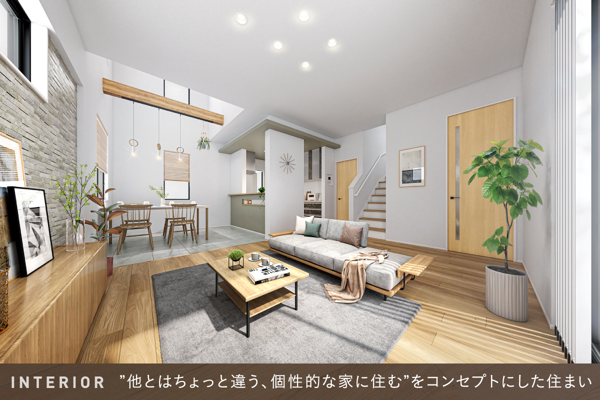パースは図面をもとに描き起こしたもので実際とは多少異なります。