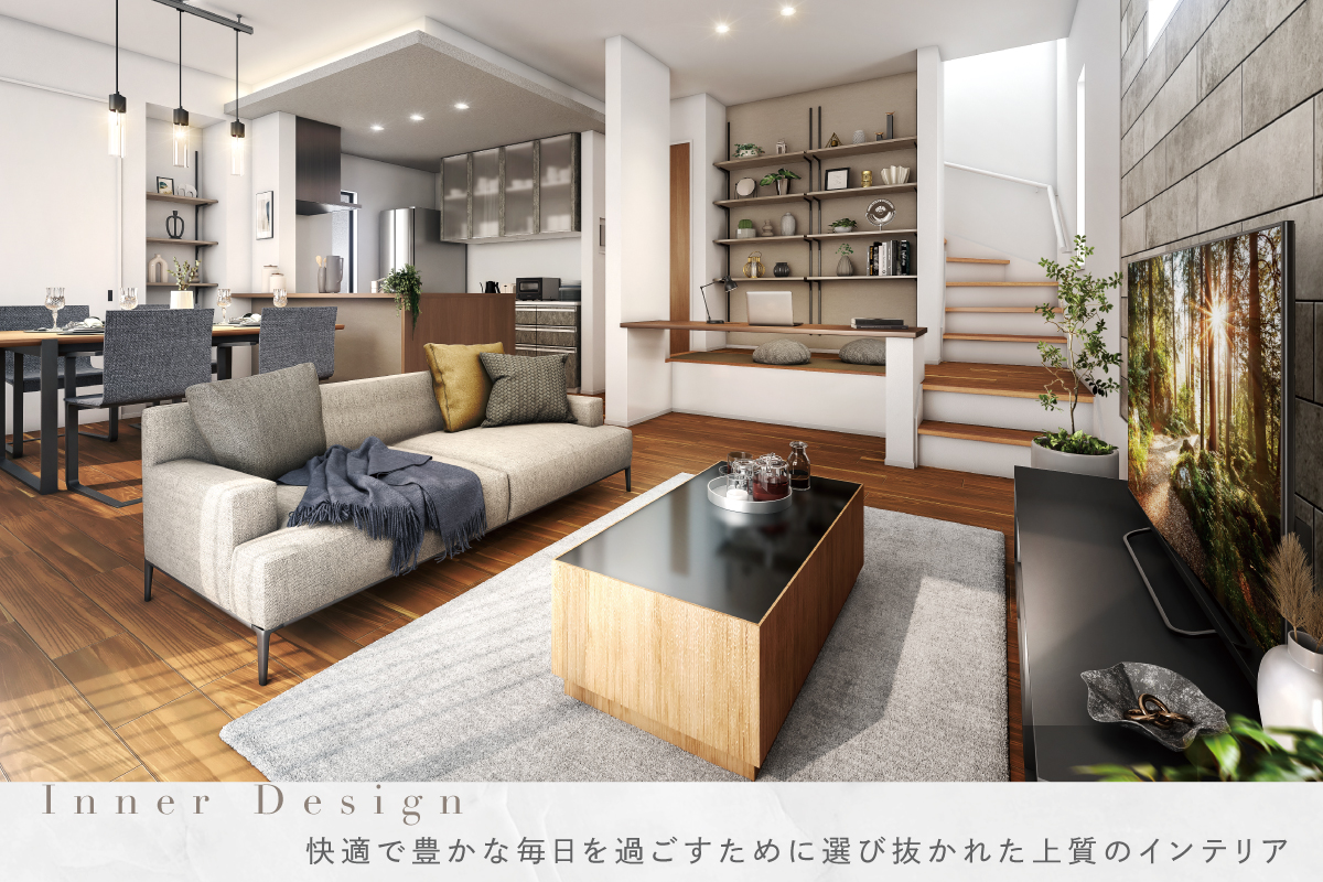 パースは図面をもとに描き起こしたもので実際とは多少異なります。