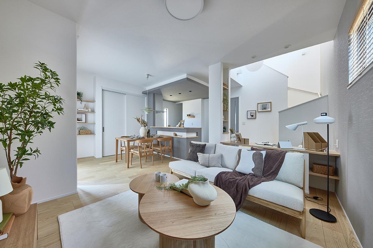 現地モデルハウスPLAN6(2026年3月撮影)