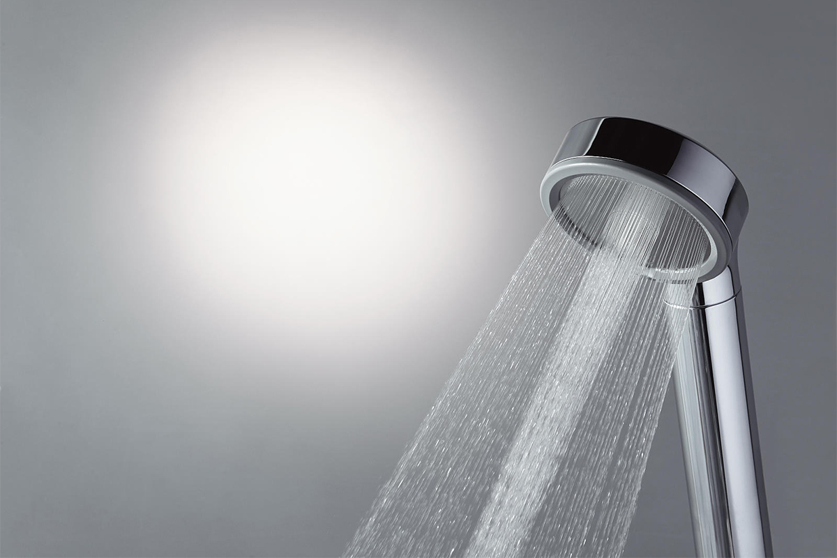 【W水流シャワー(メタルワンタッチ)】