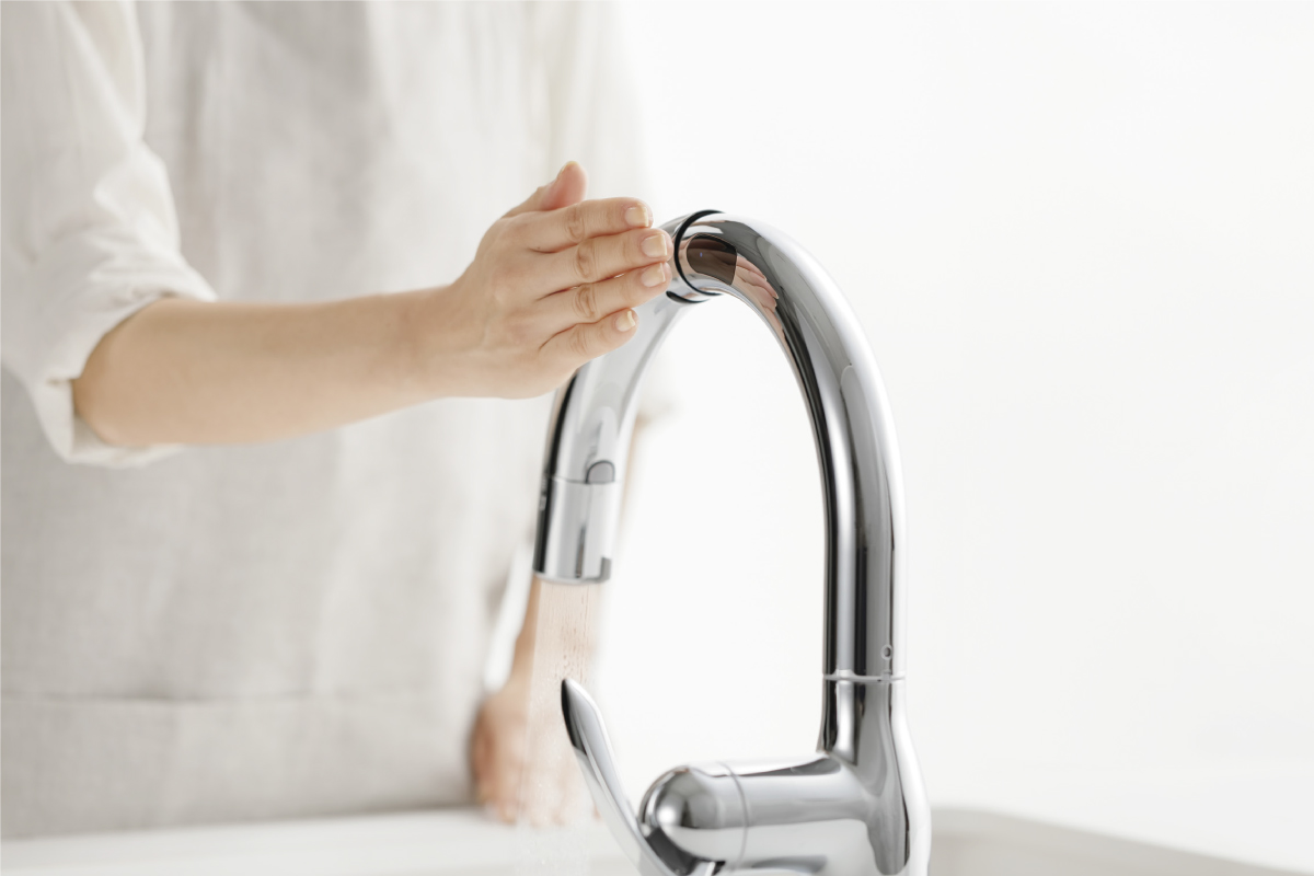 【タッチレス蛇口一体型浄水器/LC】 【タッチレス蛇口一体型浄水器/LC】