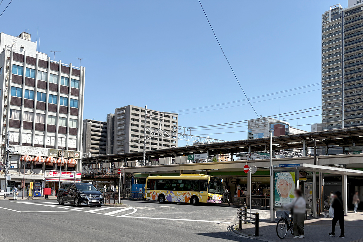 東京メトロ千代田線直通・JR常磐線「金町」駅 東京メトロ千代田線直通・JR常磐線「金町」駅
