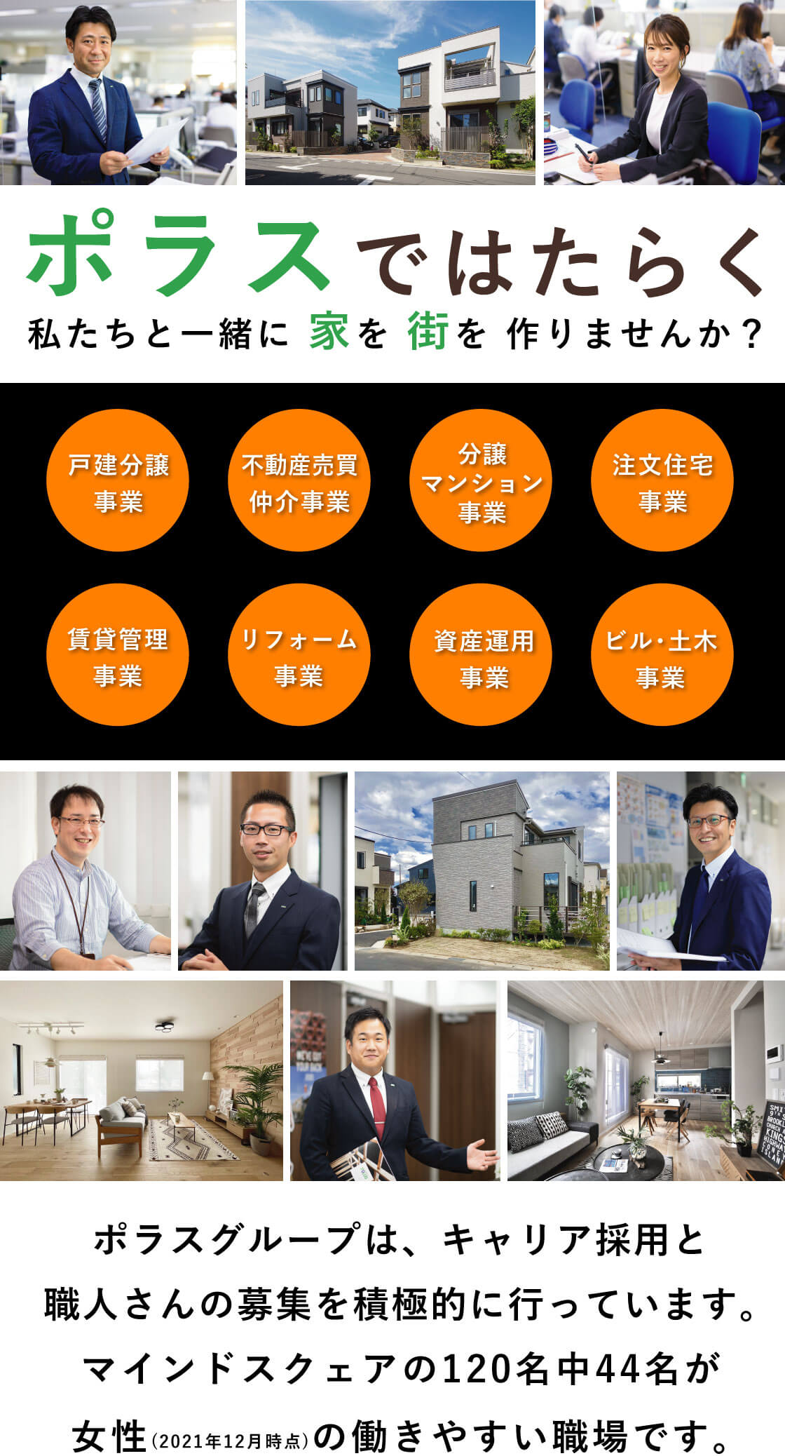 ポラスではたらく